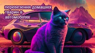 Перевезення домашніх тварин в автомобілях фото